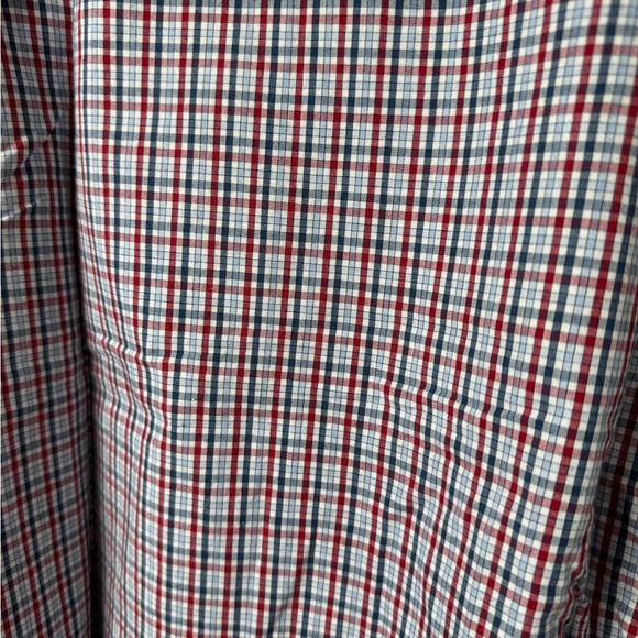 Wrangler Red and Blue Casual Button Down Shirt 2XL - Picture 7 of 11